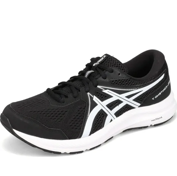 Asics Men's Gel-Contend 7 Running Shoes, Color black -whiteSize 13 Men's, New - Picture 8 of 12